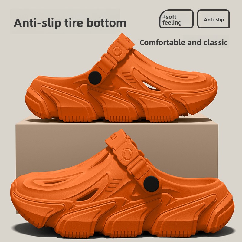 Fishing Waders - Sandalias Antideslizantes con Orificios para Hombre,