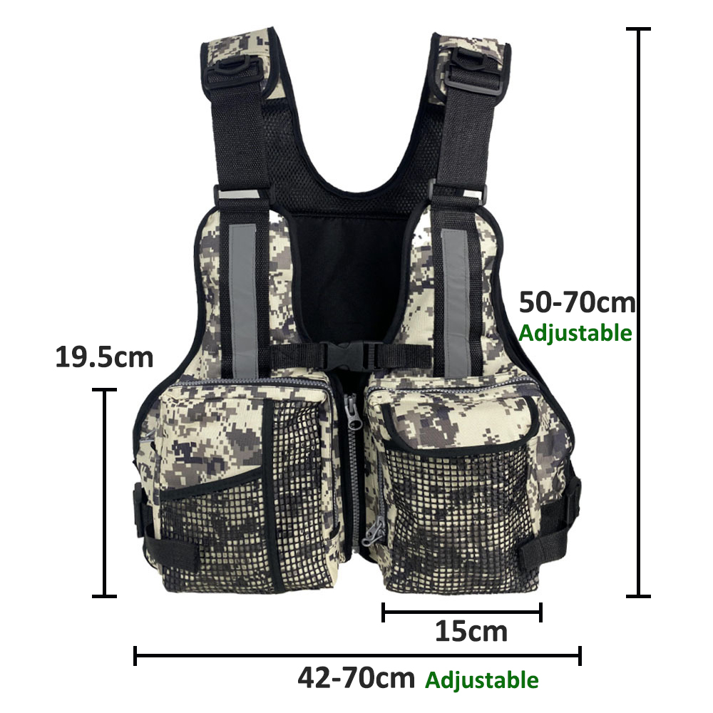 Fishing Vest - Chaleco de Pesca para Exteriores con