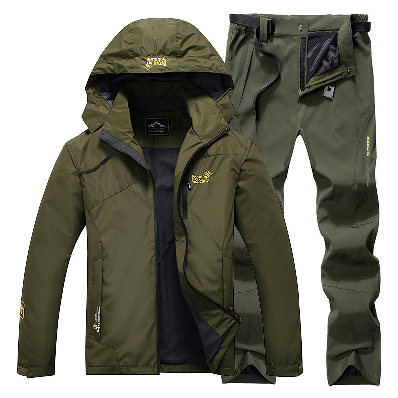 Fishing Jacket Waterproof - Traje de pesca impermeable, chaqueta con