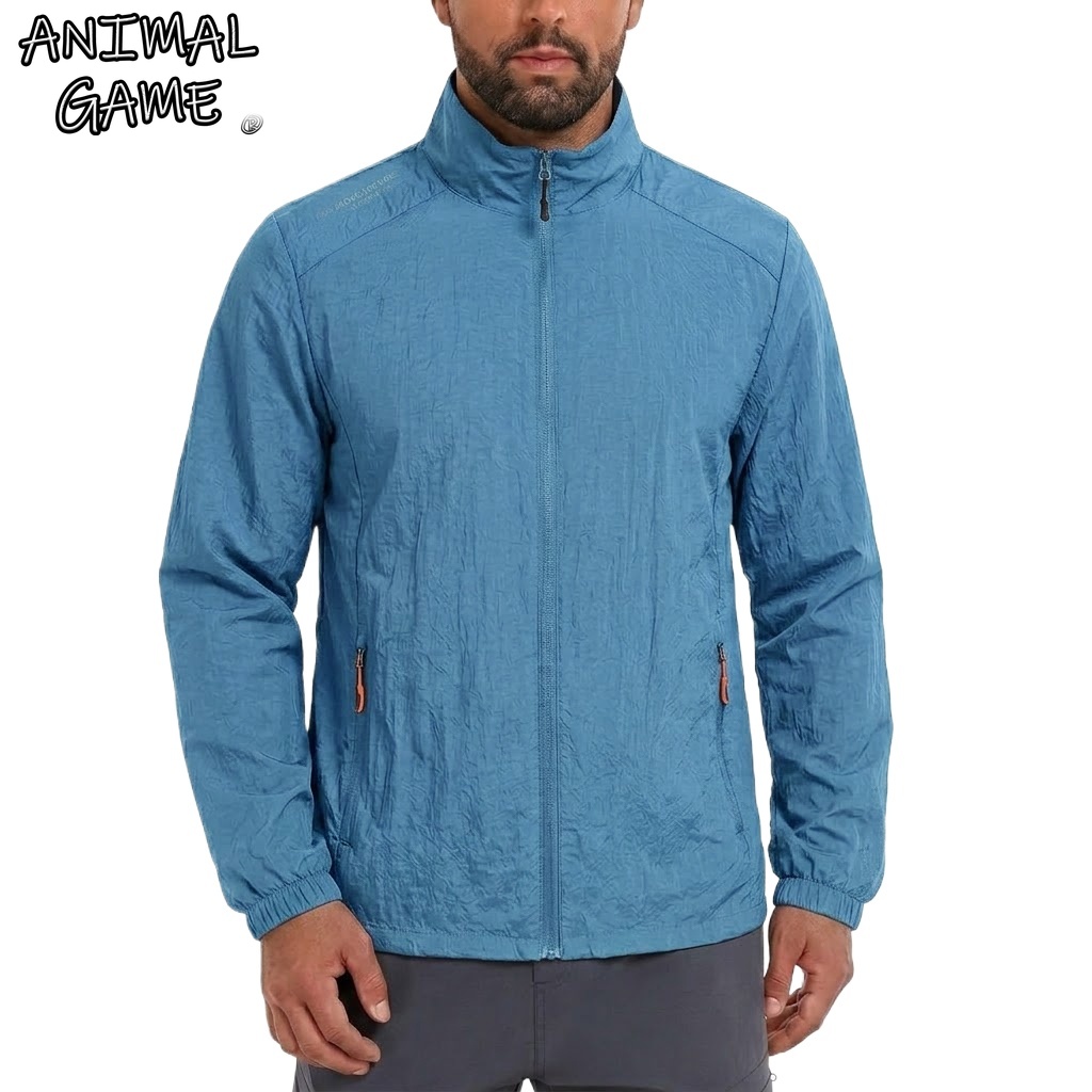 Fishing Jacket Waterproof - Chaqueta Deportiva Transpirable con Protección Solar