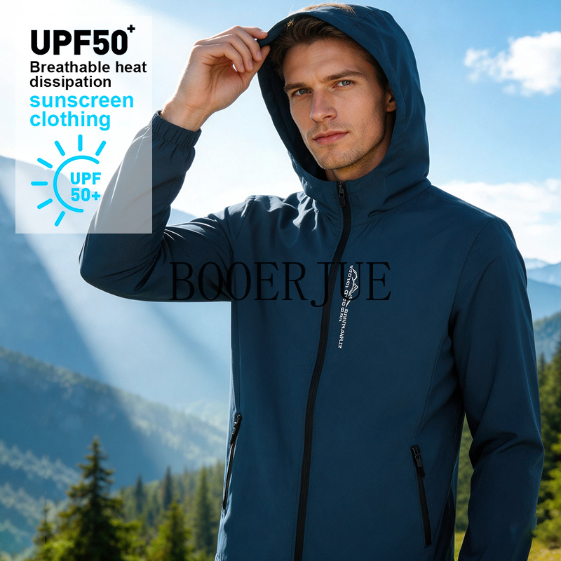 Fishing Jacket Waterproof - Chaqueta Impermeable para Hombre, Deportiva, de