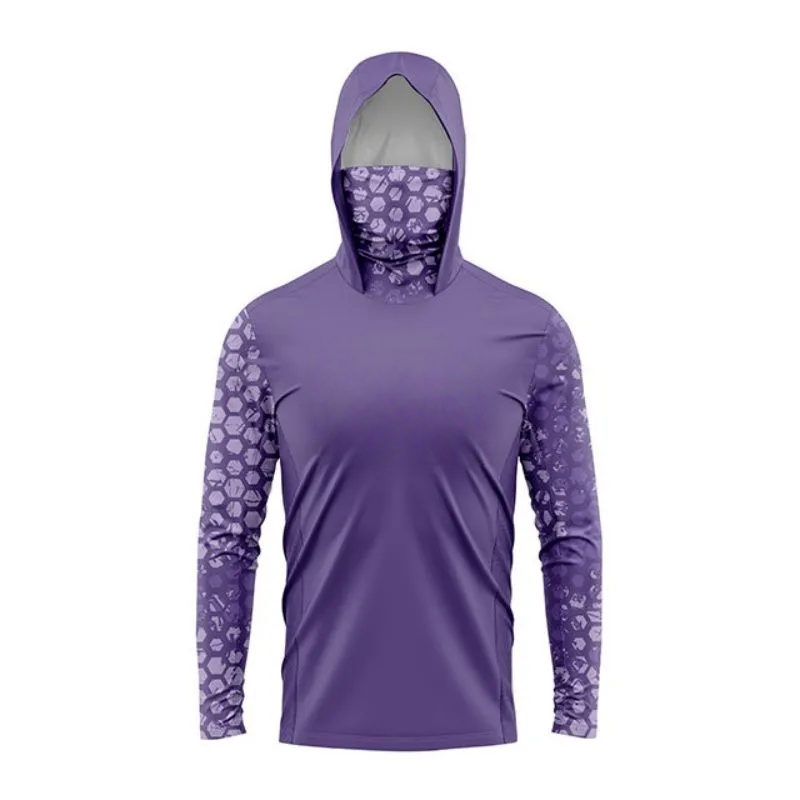 Fishing Shirt Uv Protection - Camiseta de pesca MALFC Hood, ropa