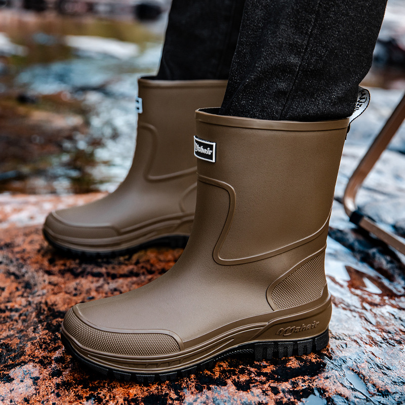 Botas de lluvia de suela grues - Fishing Boots reseña y precio
