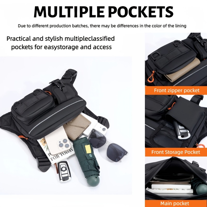 Bolsa táctica de pecho para ho - Fishing Vest reseña y precio