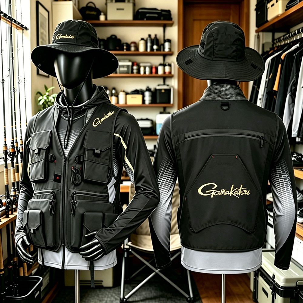 Chaleco de Pesca Gamakatsu par - Fishing Vest reseña y precio