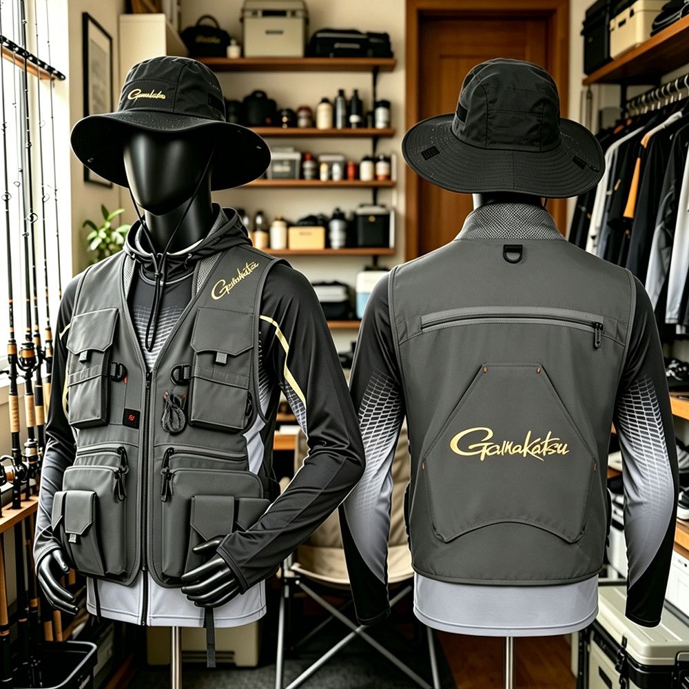Chaleco de Pesca Gamakatsu par - Fishing Vest reseña y precio