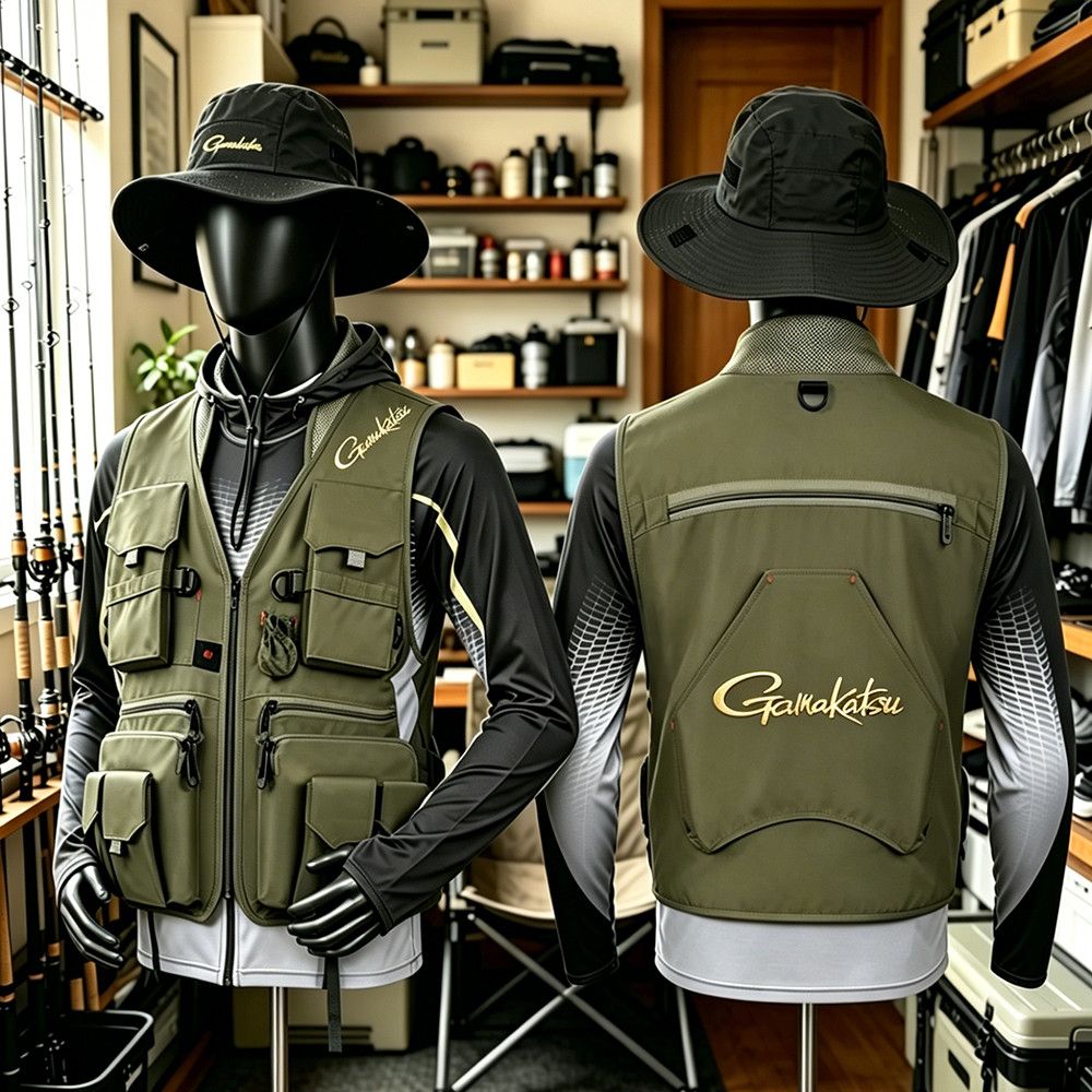 Chaleco de Pesca Gamakatsu par - Fishing Vest reseña y precio