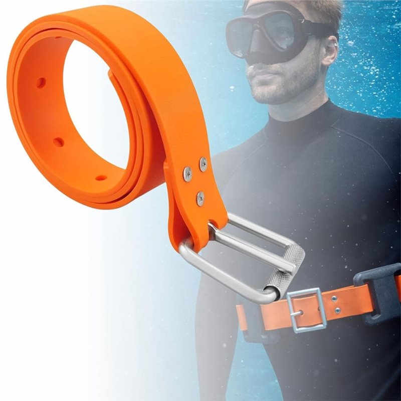 Cinturón de buceo de goma con  - Fishing Belt reseña y precio