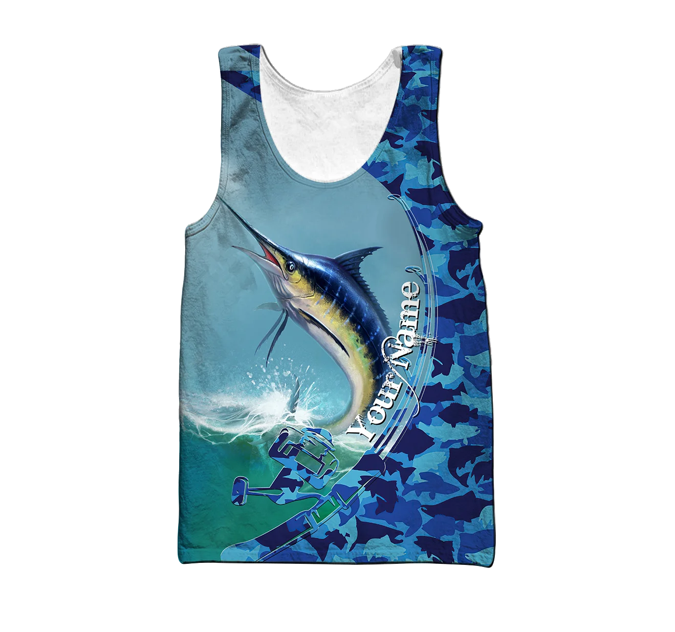 Camiseta sin mangas con nombre - Fishing Vest reseña y precio