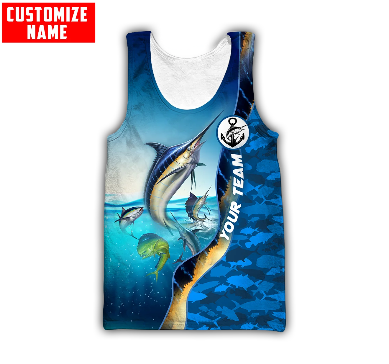 Camiseta sin mangas con nombre - Fishing Vest reseña y precio